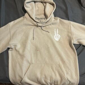 Tan Hoodie for Men
